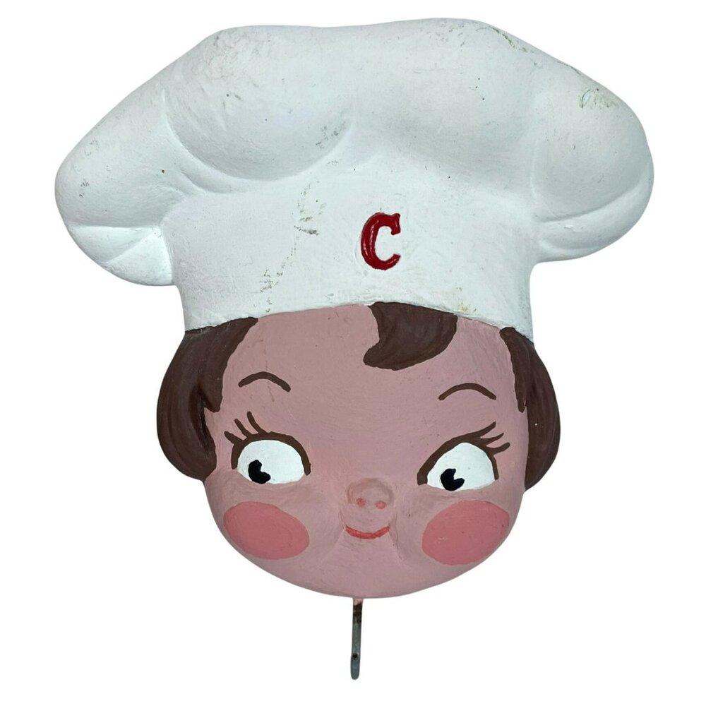 Campbells Soup Kids Vintage Chalkware Wall Hangers Adorable! RARE! - Picture 3 of 5